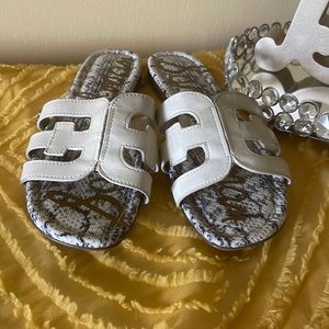 Sam Edelman ivory sandals